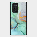 Marble Glass Finish Phone Case And Cover For Iqoo 9 Se 5G