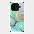 Marble Glass Finish Phone Case And Cover For Iqoo Neo 10R 5G