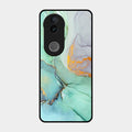 Marble Glass Finish Phone Case And Cover For Iqoo Z10R