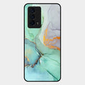 Marble Glass Finish Phone Case And Cover For Iqoo Z5 5G
