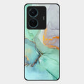 Marble Glass Finish Phone Case And Cover For Iqoo Z6 Pro 5G