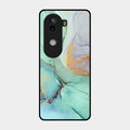 Marble Glass Finish Phone Case And Cover For Iqoo Z9S 5G