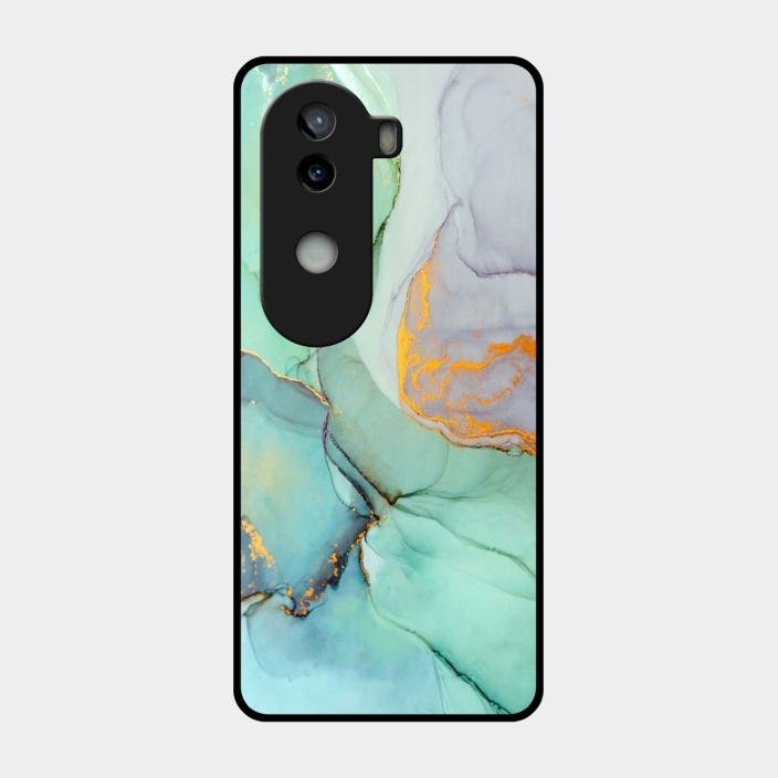 Marble Glass Finish Phone Case And Cover For Iqoo Z9S 5G