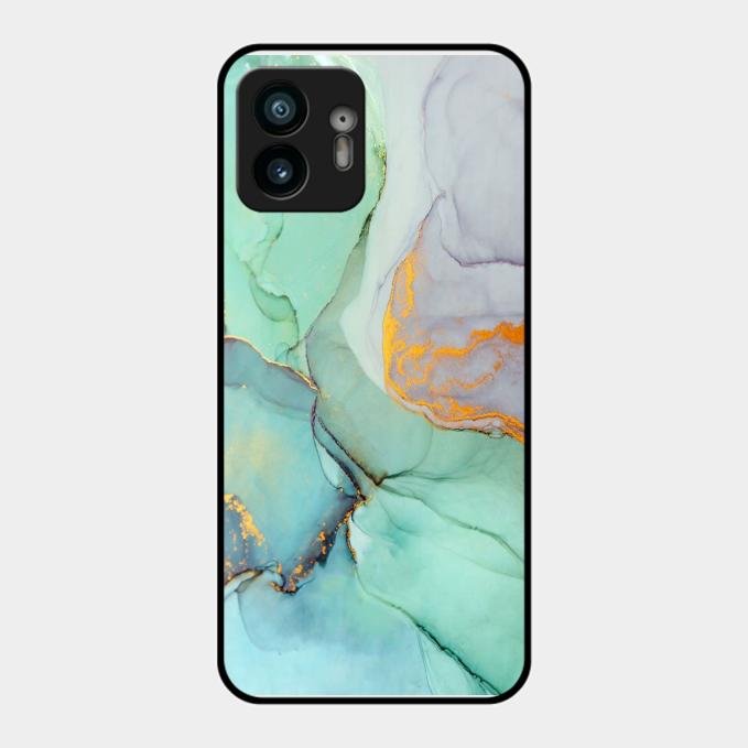 Marble Glass Finish Phone Case And Cover For Nothing Phone 2