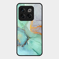 Marble Glass Finish Phone Case And Cover For Oneplus 10T 5G