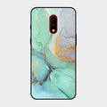 Marble Glass Finish Phone Case And Cover For Oneplus 7