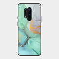 Marble Glass Finish Phone Case And Cover For Oneplus 8 Pro