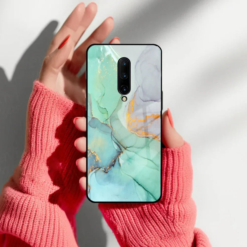 Marble Glass Finish Phone Case And Cover For OnePlus - ShopOnCliQ