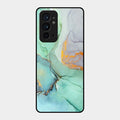 Marble Glass Finish Phone Case And Cover For Oneplus 9Rt 5G