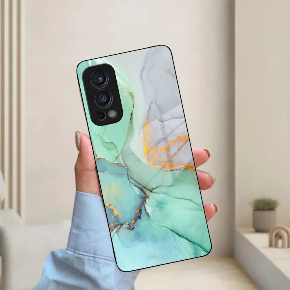 Marble Glass Finish Phone Case And Cover For OnePlus - ShopOnCliQ