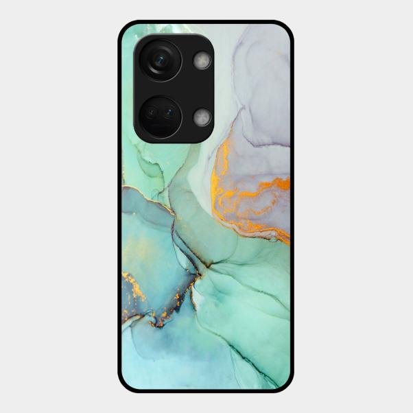 Marble Glass Finish Phone Case And Cover For Oneplus Nord 3 5G