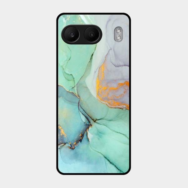 Marble Glass Finish Phone Case And Cover For Oneplus Nord 4 5G