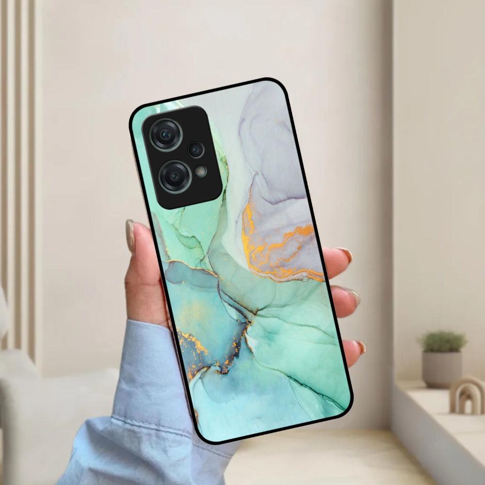 Marble Glass Finish Phone Case And Cover For OnePlus