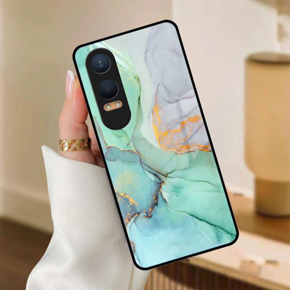 Marble Glass Finish Phone Case And Cover For OnePlus