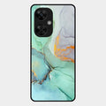 Marble Glass Finish Phone Case And Cover For Oneplus Nord Ce5 5G