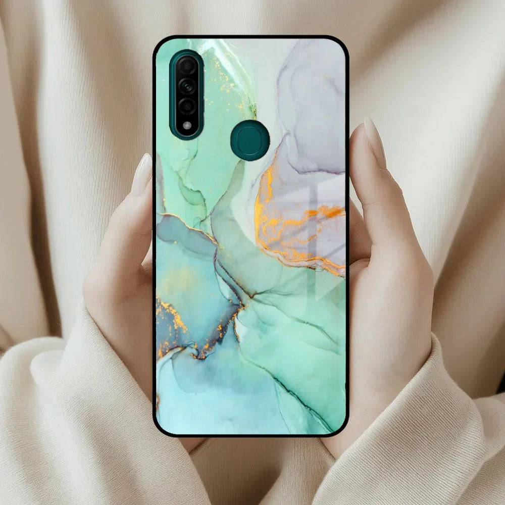 Marble Glass Finish Phone Case And Cover For Oppo - ShopOnCliQ