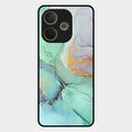 Marble Glass Finish Phone Case And Cover For Oppo A5 Pro 5G
