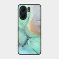 Marble Glass Finish Phone Case And Cover For Oppo A5X 5G