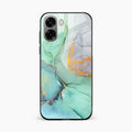 Marble Glass Finish Phone Case And Cover For Oppo A6X 5G