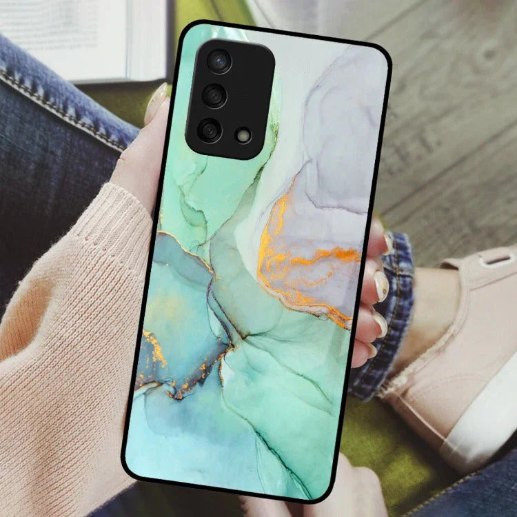 Marble Glass Finish Phone Case And Cover For Oppo - ShopOnCliQ