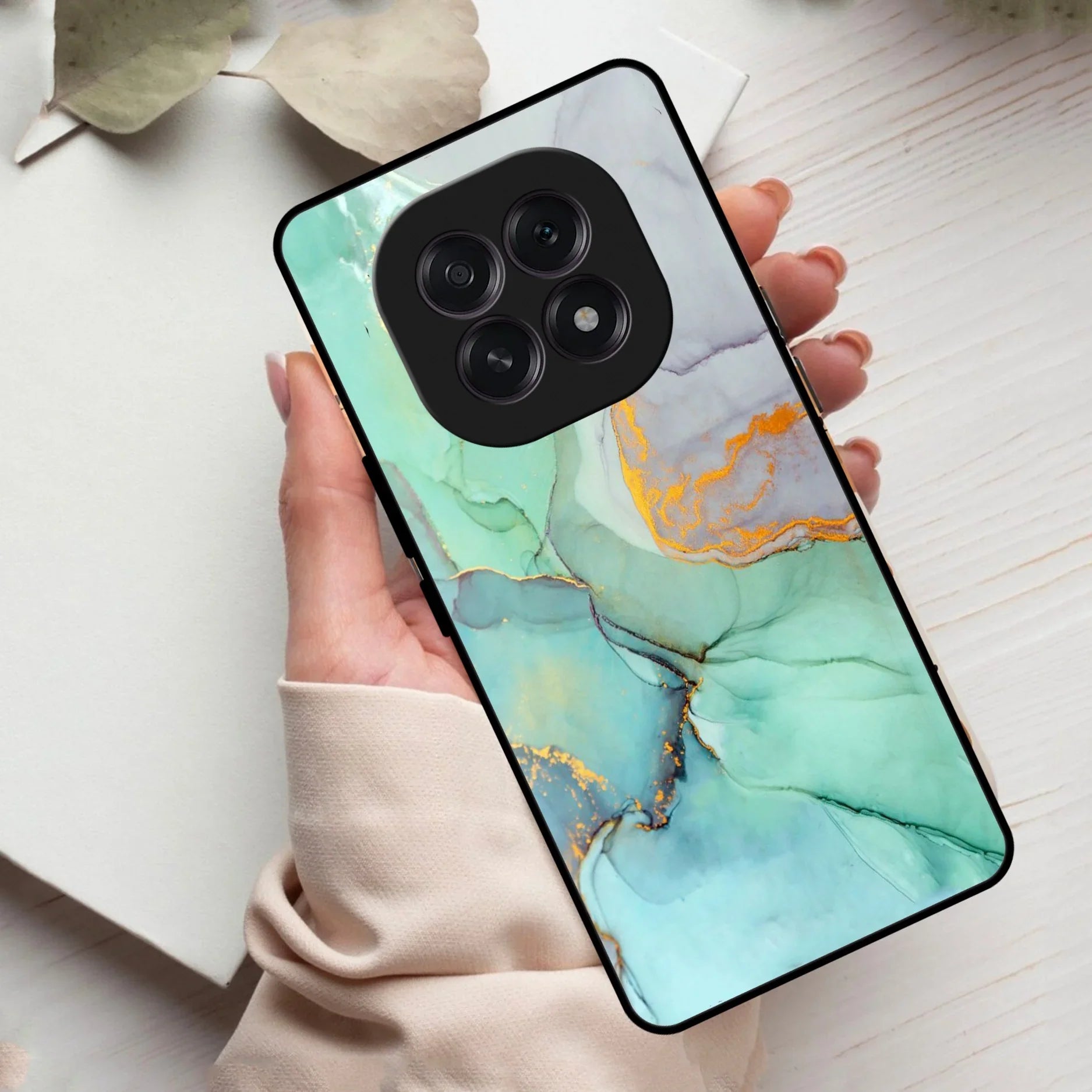 Marble Glass Finish Phone Case And Cover For Oppo - ShopOnCliQ