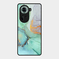 Marble Glass Finish Phone Case And Cover For Oppo Reno 11 5G