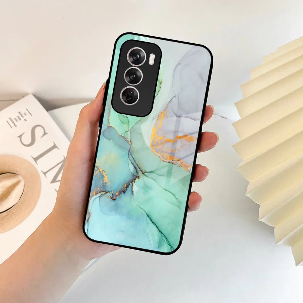 Marble Glass Finish Phone Case And Cover For Oppo - ShopOnCliQ