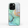 Marble Glass Finish Phone Case And Cover For Oppo Reno 15 Pro Mini 5G