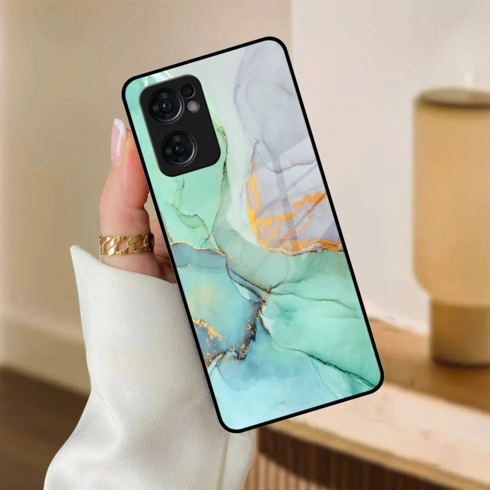 Marble Glass Finish Phone Case And Cover For Oppo - ShopOnCliQ