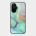 Marble Glass Finish Phone Case And Cover For Poco F7 5G