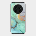 Marble Glass Finish Phone Case And Cover For Realme 12 Plus 5G