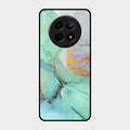 Marble Glass Finish Phone Case And Cover For Realme 12X 5G