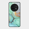Marble Glass Finish Phone Case And Cover For Realme 13 Plus 5G