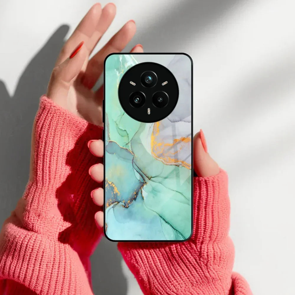 Marble Glass Finish Phone Case And Cover For Realme/Narzo - ShopOnCliQ