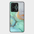 Marble Glass Finish Phone Case And Cover For Realme 15 Pro 5G