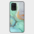 Marble Glass Finish Phone Case And Cover For Realme 9 5G