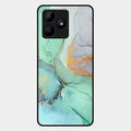 Marble Glass Finish Phone Case And Cover For Realme C53