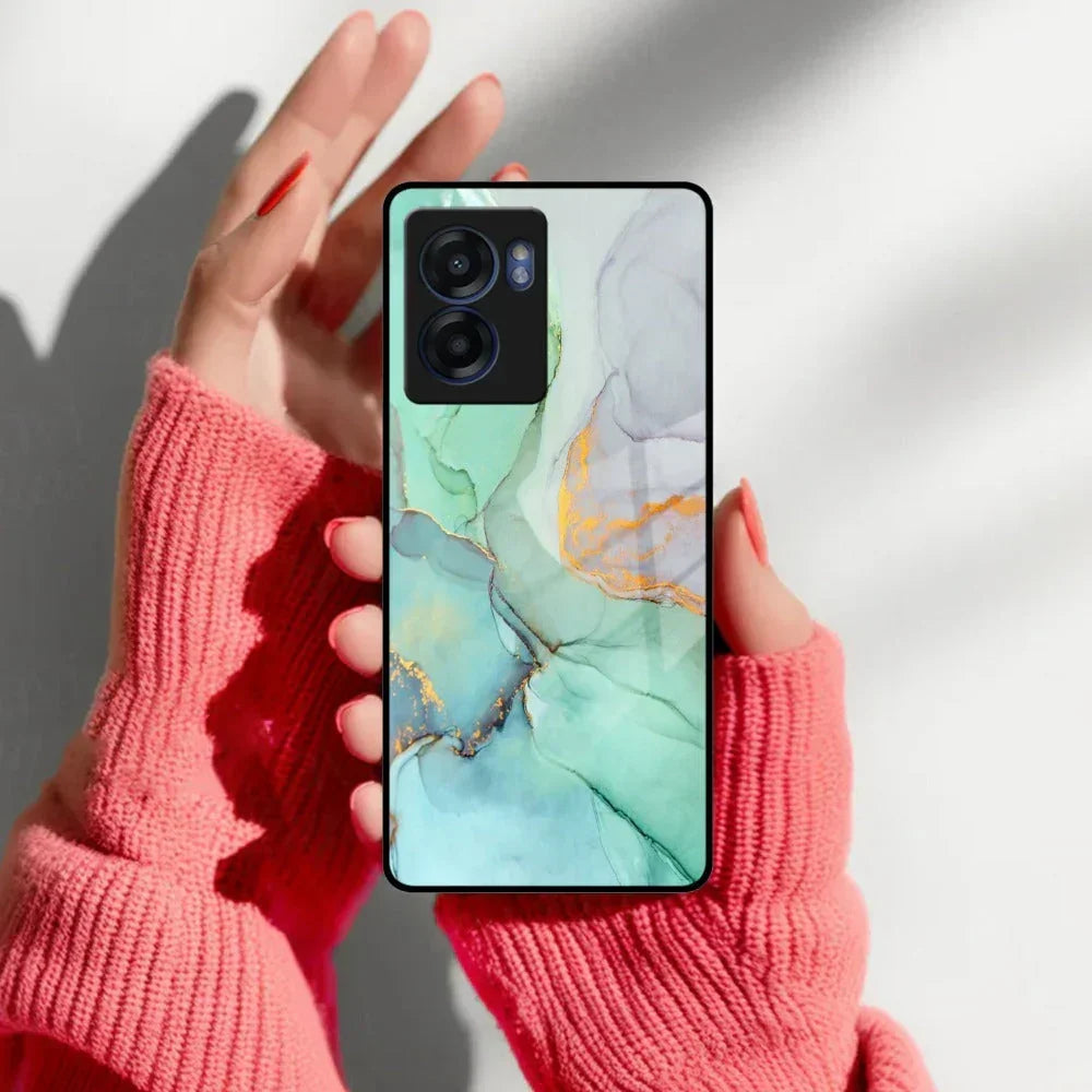 Marble Glass Finish Phone Case And Cover For Realme/Narzo - ShopOnCliQ