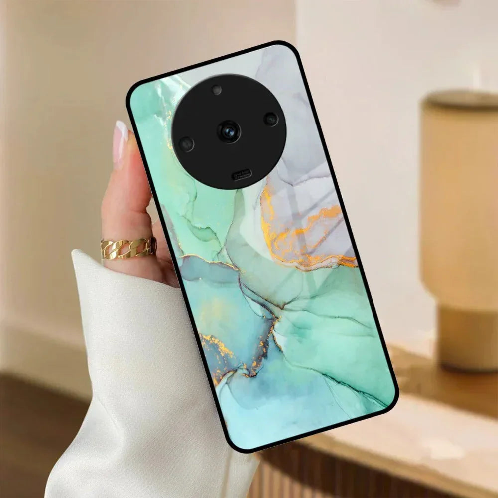 Marble Glass Finish Phone Case And Cover For Realme/Narzo - ShopOnCliQ