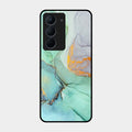 Marble Glass Finish Phone Case And Cover For Realme Narzo 80X 5G
