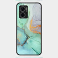 Marble Glass Finish Phone Case And Cover For Redmi 11 Prime 5G