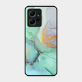 Marble Glass Finish Phone Case And Cover For Redmi Note 12 4G