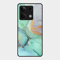 Marble Glass Finish Phone Case And Cover For Redmi Note 13 5G