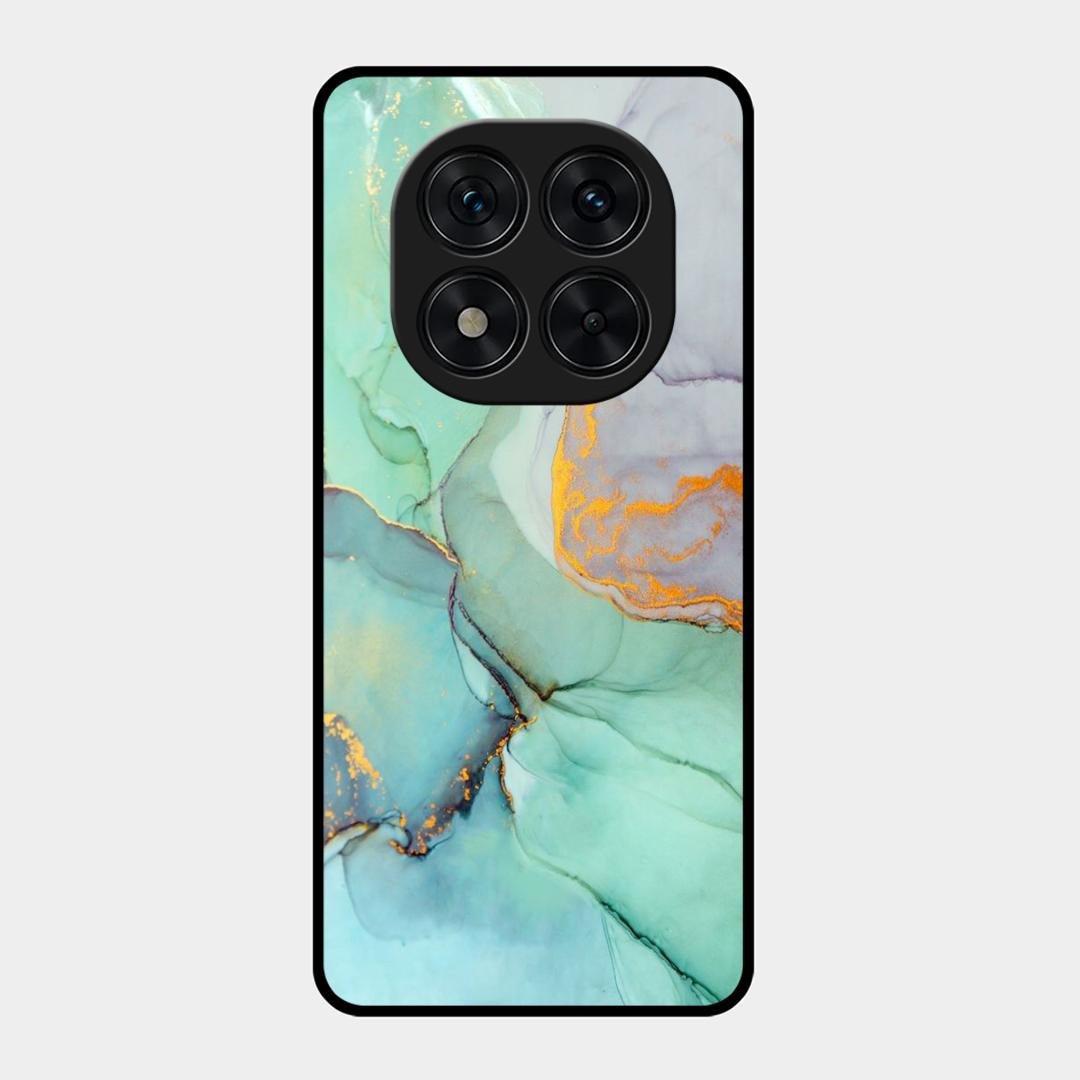 Marble Glass Finish Phone Case And Cover For Redmi Note 15 Pro Plus 5G