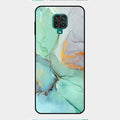 Marble Glass Finish Phone Case And Cover For Redmi Note 9 Pro Max