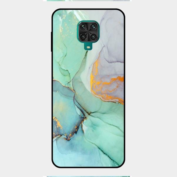 Marble Glass Finish Phone Case And Cover For Redmi Note 9 Pro