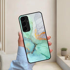Marble Glass Finish Phone Case And Cover For Samsung - ShopOnCliQ