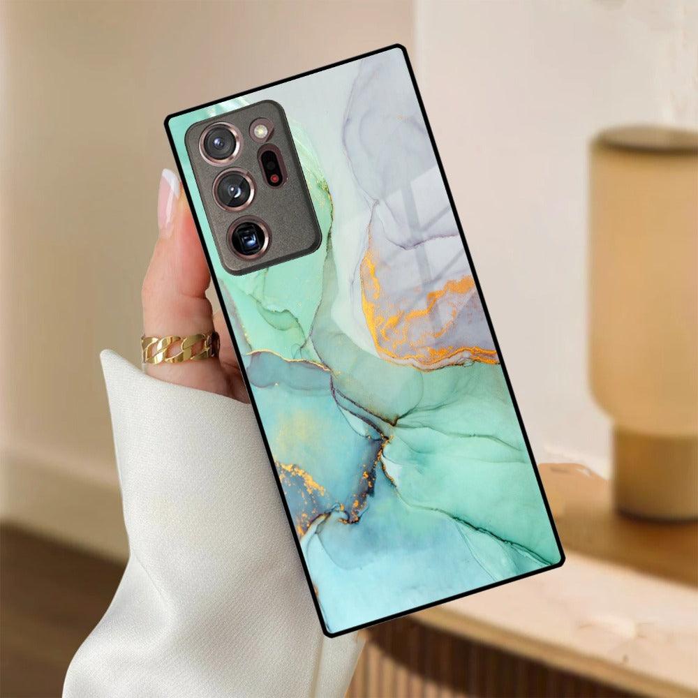 Marble Glass Finish Phone Case And Cover For Samsung - ShopOnCliQ