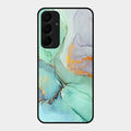 Marble Glass Finish Phone Case And Cover For Samsung Galaxy A35 5G