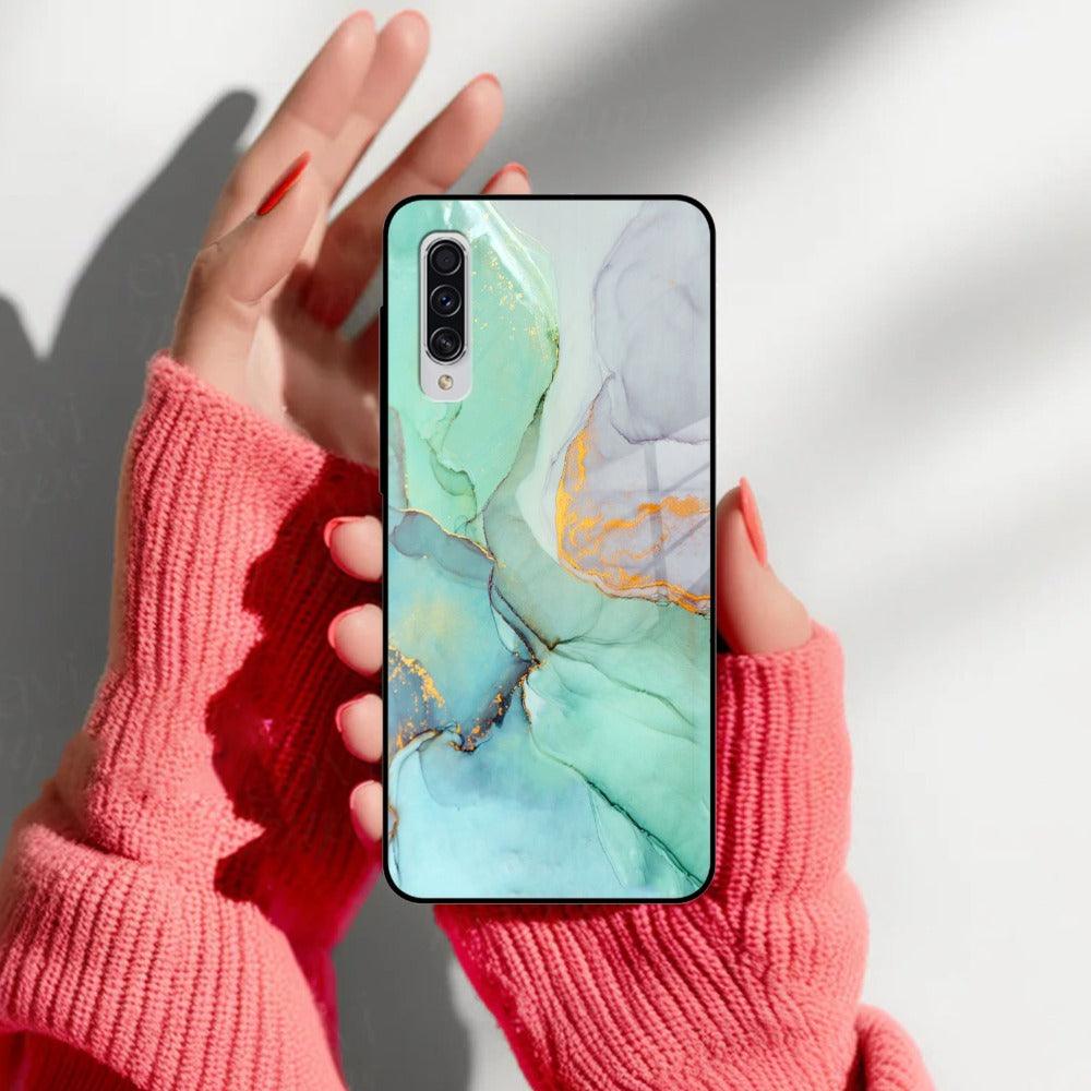 Marble Glass Finish Phone Case And Cover For Samsung - ShopOnCliQ